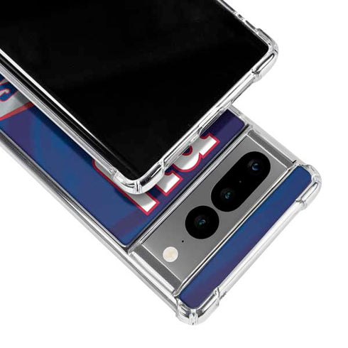 NFL New York Giants Google Pixel 7 Pro Clear Case
