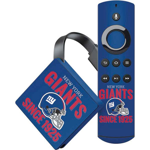NFL New York Giants Helmet Amazon Fire TV Skin