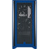 NFL New York Giants Helmet Corsair 4000D Tempered Glass Mid-Tower ATX Case Skin
