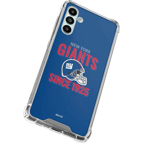 NFL New York Giants Helmet Galaxy A13 5G Clear Case