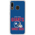NFL New York Giants Helmet Galaxy A20 Clear Case