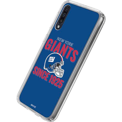 NFL New York Giants Helmet Galaxy A50 Clear Case