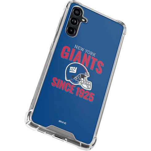 NFL New York Giants Helmet Galaxy A54 5G Clear Case