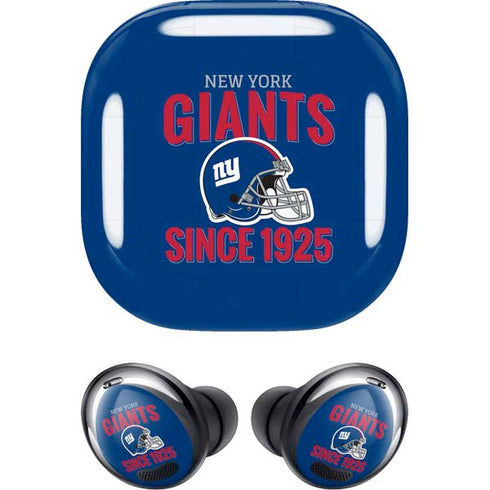 NFL New York Giants Helmet Galaxy Buds Pro Skin