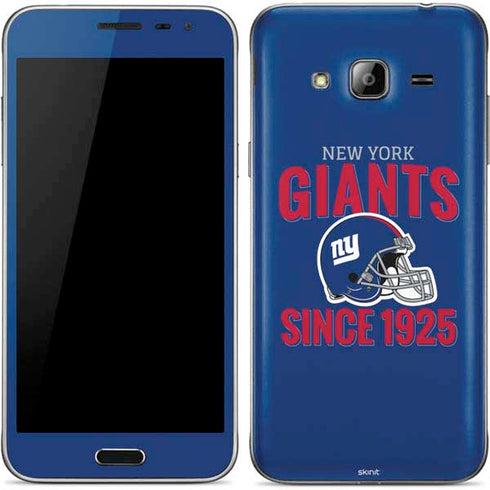 NFL New York Giants Helmet Galaxy J3 Skin