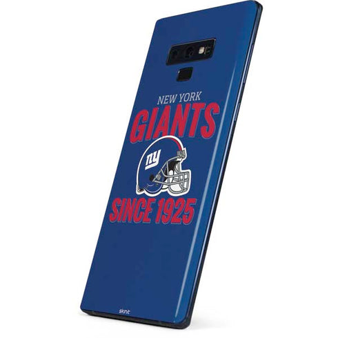 NFL New York Giants Helmet Galaxy Note 9 Skin