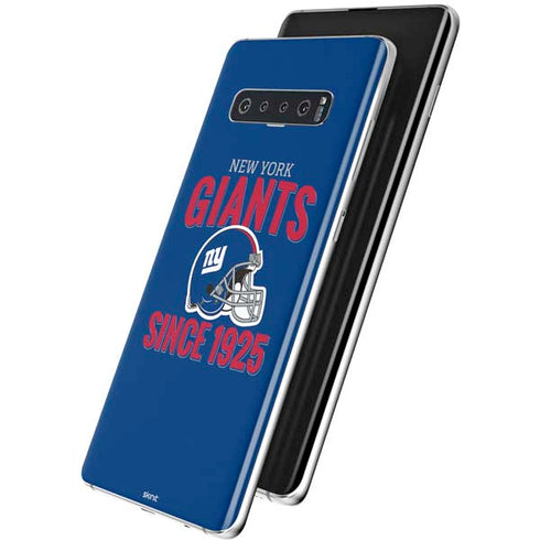 NFL New York Giants Helmet Galaxy S10 Skin