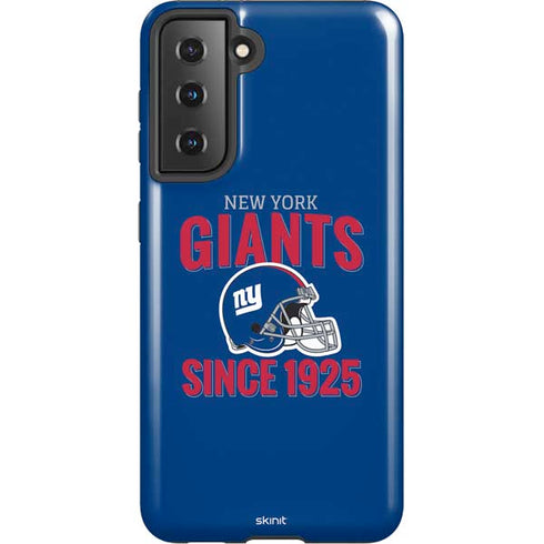 NFL New York Giants Helmet Galaxy S21 5G Pro Case