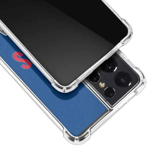 NFL New York Giants Helmet Galaxy S21 Ultra 5G Clear Case
