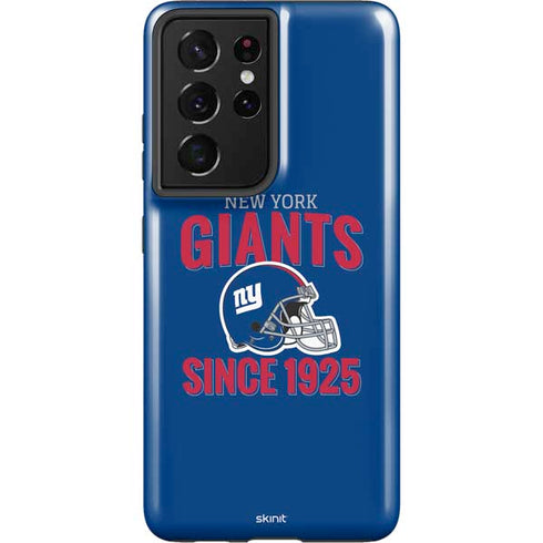 NFL New York Giants Helmet Galaxy S21 Ultra 5G Pro Case