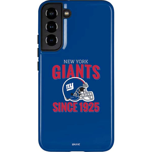 NFL New York Giants Helmet Galaxy S22 Plus Pro Case