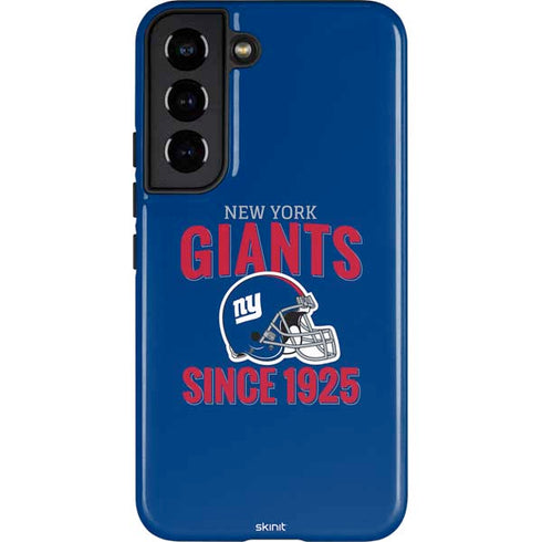 NFL New York Giants Helmet Galaxy S22 Pro Case