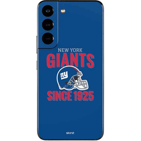 NFL New York Giants Helmet Galaxy S22 Skin
