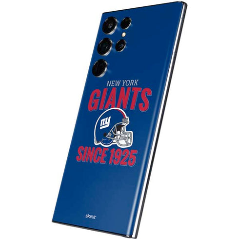 NFL New York Giants Helmet Galaxy S22 Ultra Skin