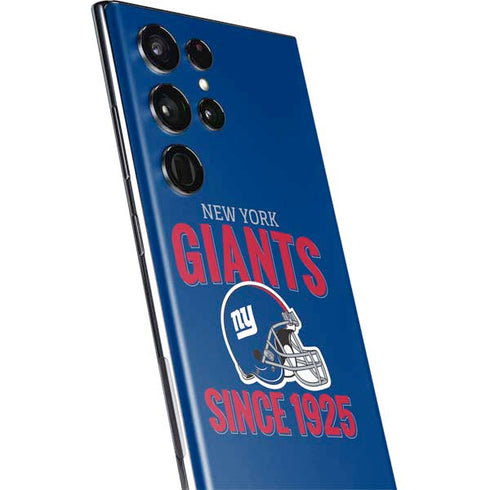 NFL New York Giants Helmet Galaxy S22 Ultra Skin