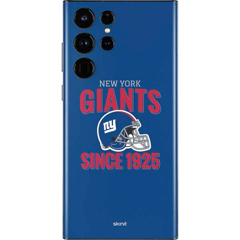 NFL New York Giants Helmet Galaxy S22 Ultra Skin