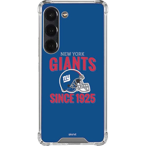 NFL New York Giants Helmet Galaxy S23 Clear Case