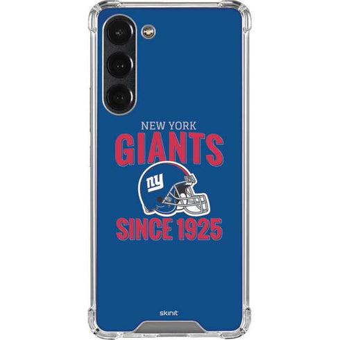 NFL New York Giants Helmet Galaxy S23 Plus Clear Case