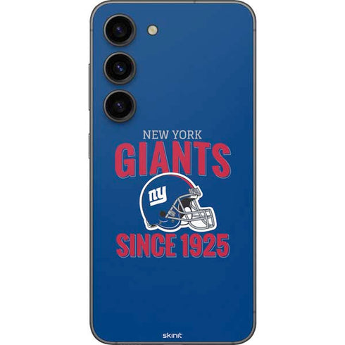 NFL New York Giants Helmet Galaxy S23 Skin