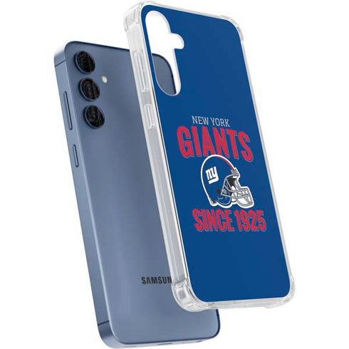 NFL New York Giants Helmet Galaxy S24 Clear Case