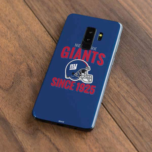 NFL New York Giants Helmet Galaxy S9 Plus Skin