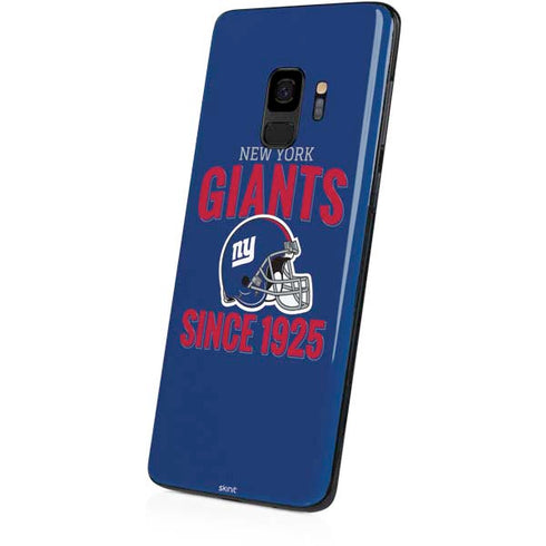 NFL New York Giants Helmet Galaxy S9 Skin