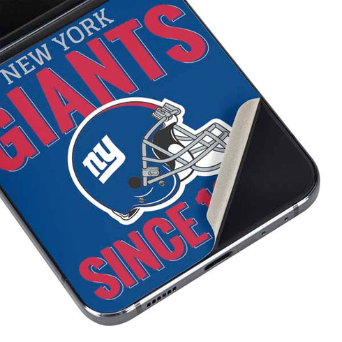 NFL New York Giants Helmet Galaxy Z Flip5 5G Skin