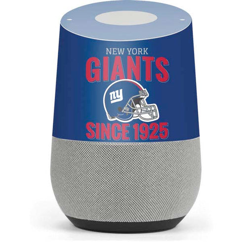 NFL New York Giants Helmet Google Home Skin
