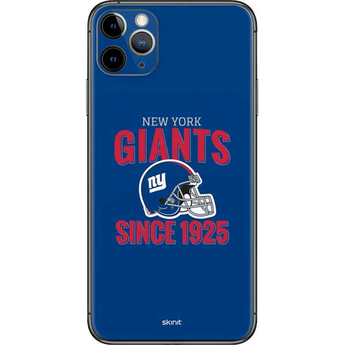 NFL New York Giants Helmet iPhone 11 Pro Max Skin