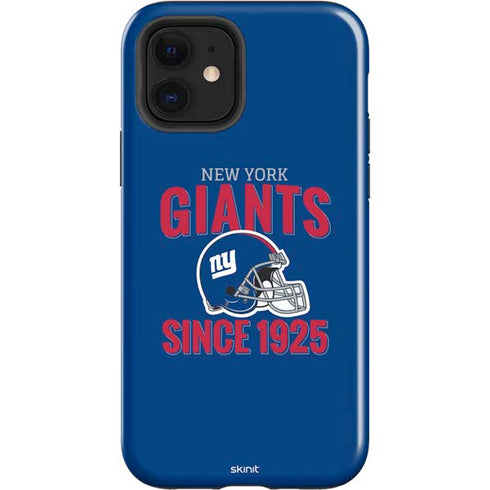 NFL New York Giants Helmet iPhone 12 Impact Case