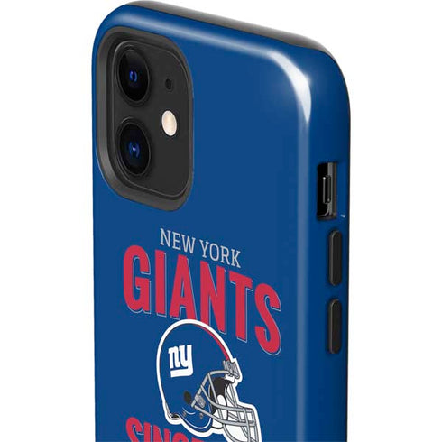 NFL New York Giants Helmet iPhone 12 Impact Case
