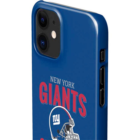 NFL New York Giants Helmet iPhone 12 Mini Lite Case