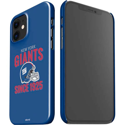 NFL New York Giants Helmet iPhone 12 Mini Lite Case