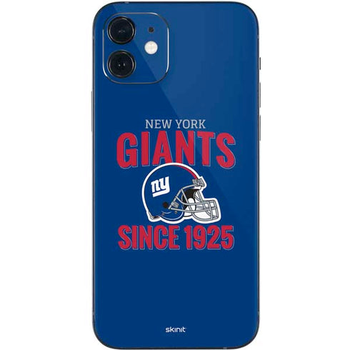 NFL New York Giants Helmet iPhone 12 Mini Skin
