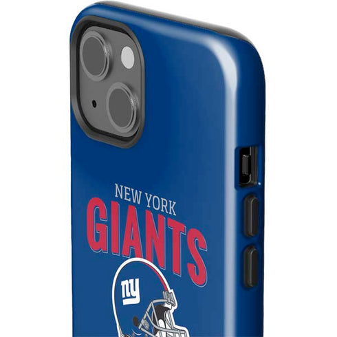 NFL New York Giants Helmet iPhone 15 Impact Case