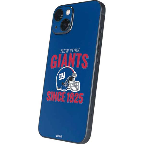 NFL New York Giants Helmet iPhone 15 Plus Skin