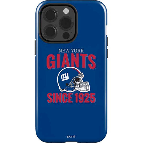 NFL New York Giants Helmet iPhone 15 Pro Impact Case