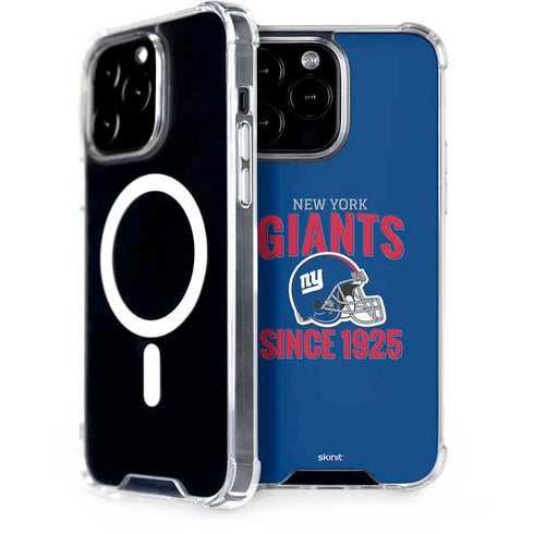 NFL New York Giants Helmet iPhone 15 Pro Max MagSafe Case