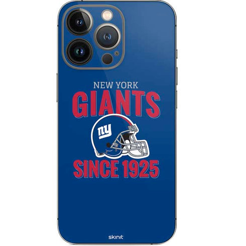 NFL New York Giants Helmet iPhone 14 Pro Skin