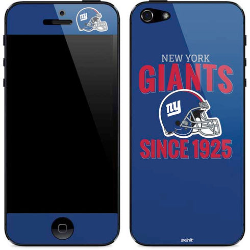 NFL New York Giants Helmet iPhone 5/5s/5SE Skin