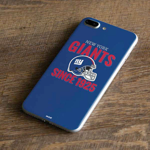 NFL New York Giants Helmet iPhone 8 Plus Skin