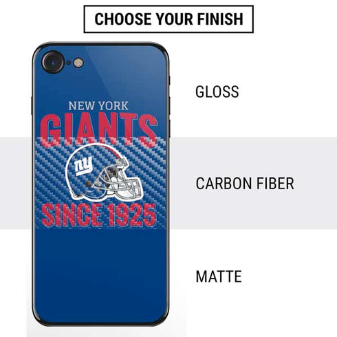 NFL New York Giants Helmet iPhone SE (2nd & 3rd Gen) Skin