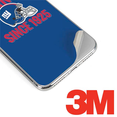 NFL New York Giants Helmet iPhone X Skin