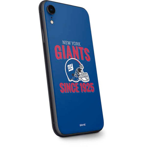 NFL New York Giants Helmet iPhone XR Skin