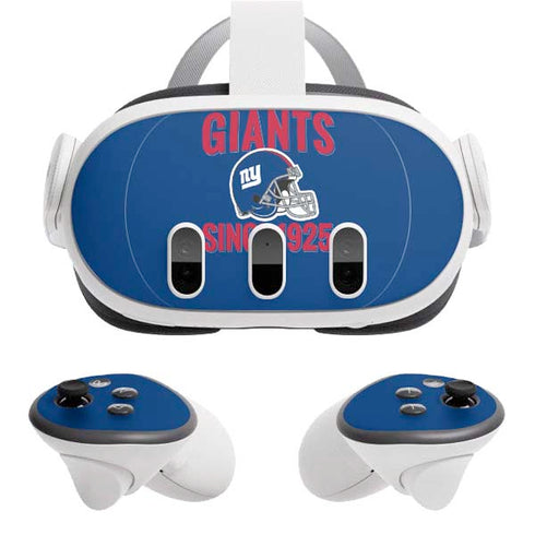 NFL New York Giants Helmet Meta Quest 3 Skin