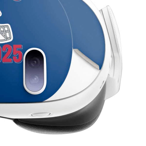 NFL New York Giants Helmet Meta Quest 3 Skin