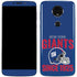 NFL New York Giants Helmet Moto E5 Plus Skin