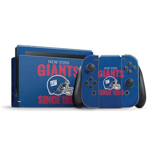 NFL New York Giants Helmet Nintendo Switch Bundle Skin