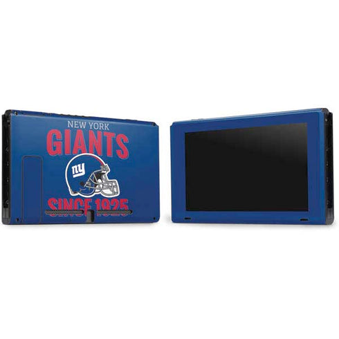 NFL New York Giants Helmet Nintendo Switch Bundle Skin