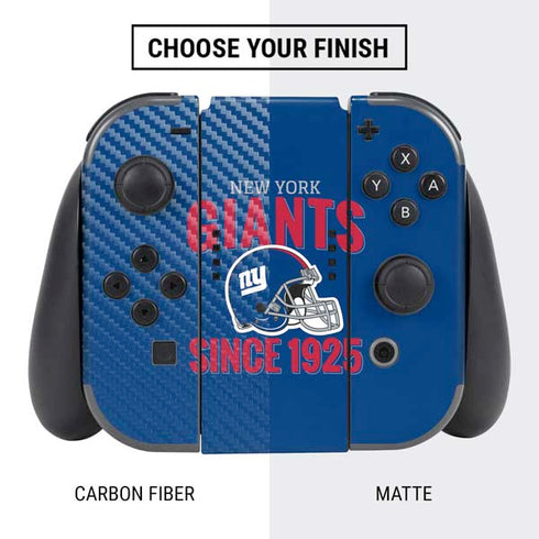 NFL New York Giants Helmet Nintendo Switch Bundle Skin
